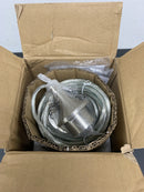 Vaxcel Lighting P0276 Milano Single Light 5" Wide Pendant with A Glass Shade - Satin Nickel