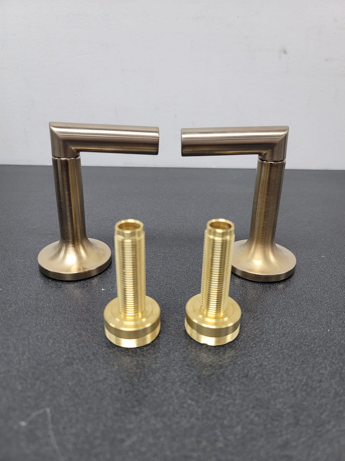 Brizo HL5875-GL Wall Mount Lavatory Lever Handles - Luxe Gold