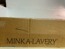 Minka Lavery 3306-84 Poleis 5 Light 39" Long Linear Chandelier with Clear Glass Shades - Brushed Nickel