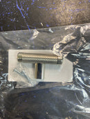 Amerock | Cabinet Knob | Polished Nickel/Stainless Steel | 2-5/8 inch (67 mm) Length | Esquire | 1 Pack | Drawer Knob | Cabinet Hardware