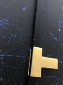 Amerock BP778256BGLMB Urbanite 10-1/16 Inch Center to Center Bar Cabinet Pull - Brushed Gold / Matte Black