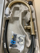 Delta 9159-CZ-DST Trinsic Pull-Down Kitchen Faucet with Magnetic Docking Spray Head - Includes - Champagne Bronze