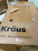 Kraus KWD100-33MBL WasteGuard 1/3 HP Continuous Garbage Disposal - Black