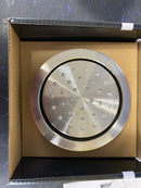 Signature Hardware SHBS6010EZBN 4-3/4" Wide Round Flush-Mount Brass Body Spray with Rubber Spray Nozzles - Brushed Nickel