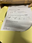 Jones Stephens C3B4R250 Comfort Seats Round Closed-Front Toilet Seat - Citron Yellow