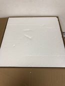 Visual Comfort KW 4142AB/ALB Covet 14" Wide LED Semi-Flush Ceiling Fixture - Antique-Burnished Brass / Alabaster