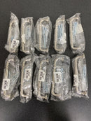 Rusticware 971SN-10PACK Contemporary 4" Center to Center Handle Double Knuckle Cabinet Pull - 10 Pack - Satin Nickel