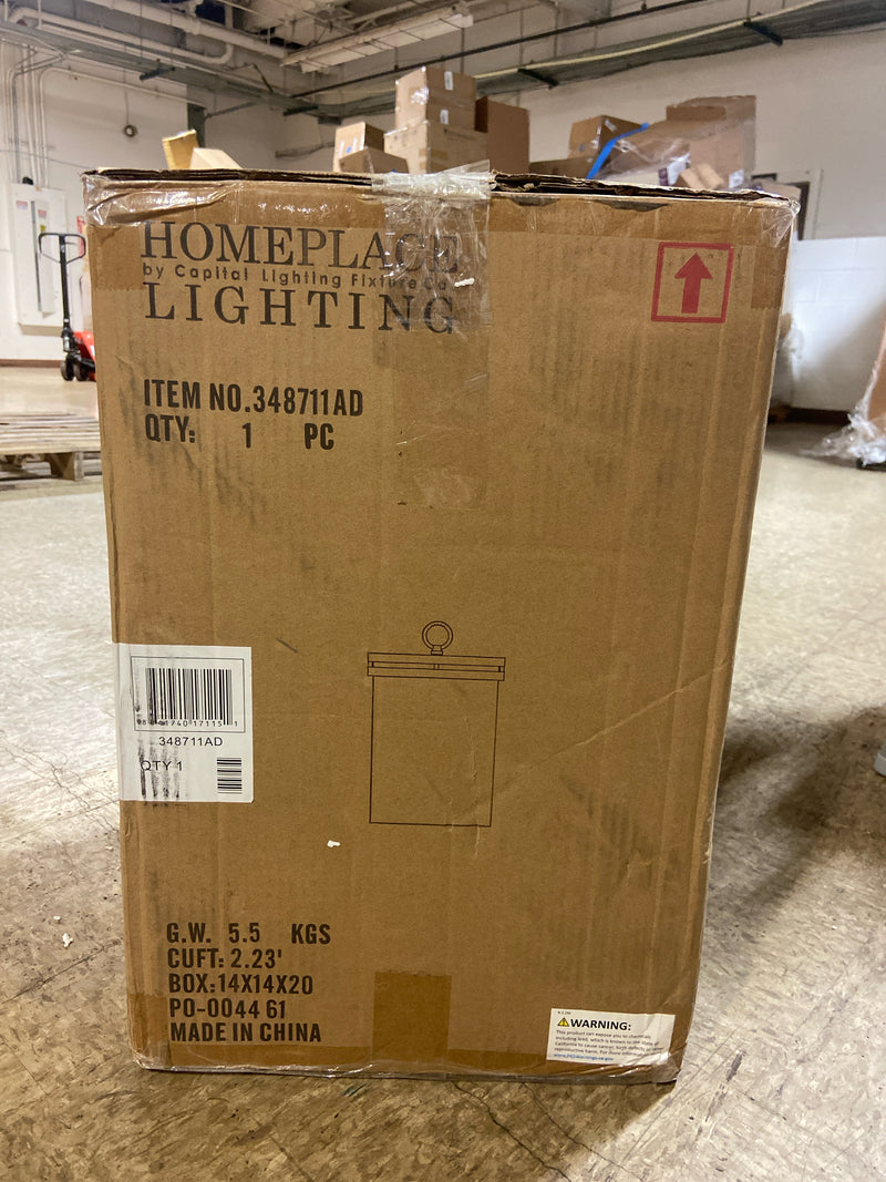 Capital Lighting 348711AD Fuller 10" Wide Mini Pendant - Aged Brass