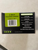 Ebbe America ETID-4-PC Ebbe Rough-In 4 Inch Legacy Shower Drain - Polished Chrome