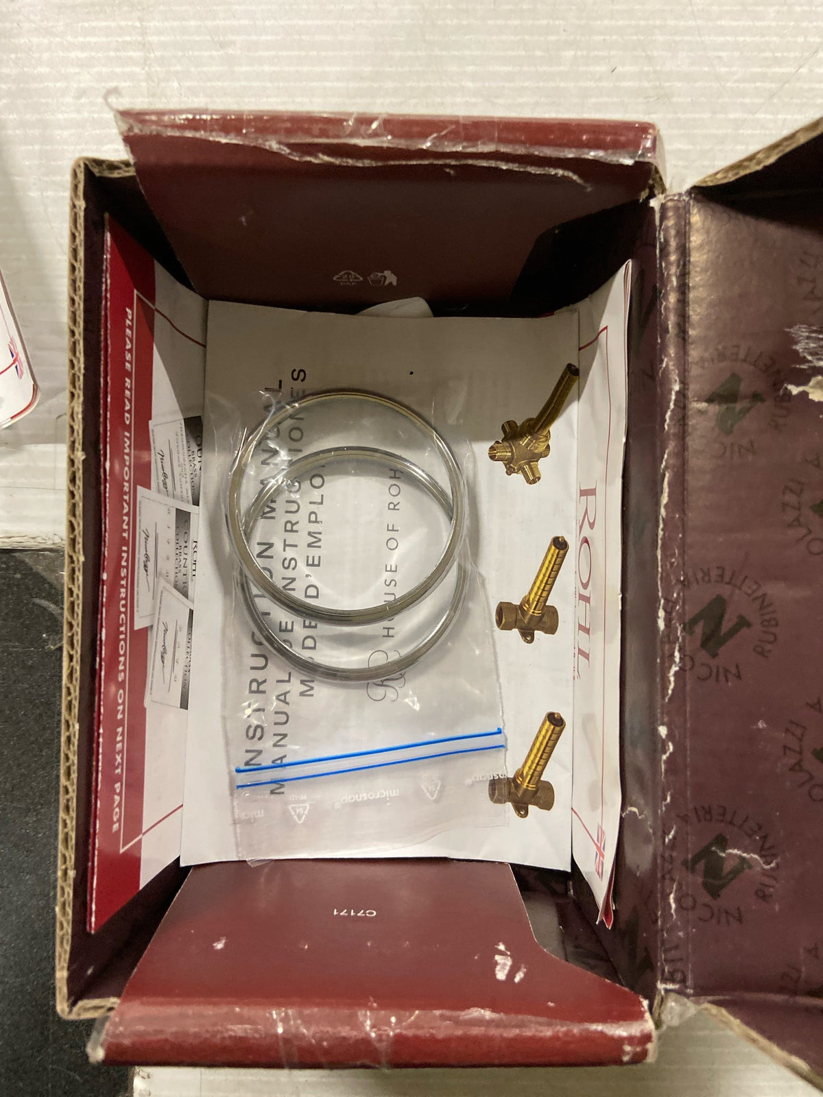 Rohl A4912LMAPCTO Acqui Single Handle 3 Function Diverter / Volume Control Valve Trim - Less Valve - Polished Chrome