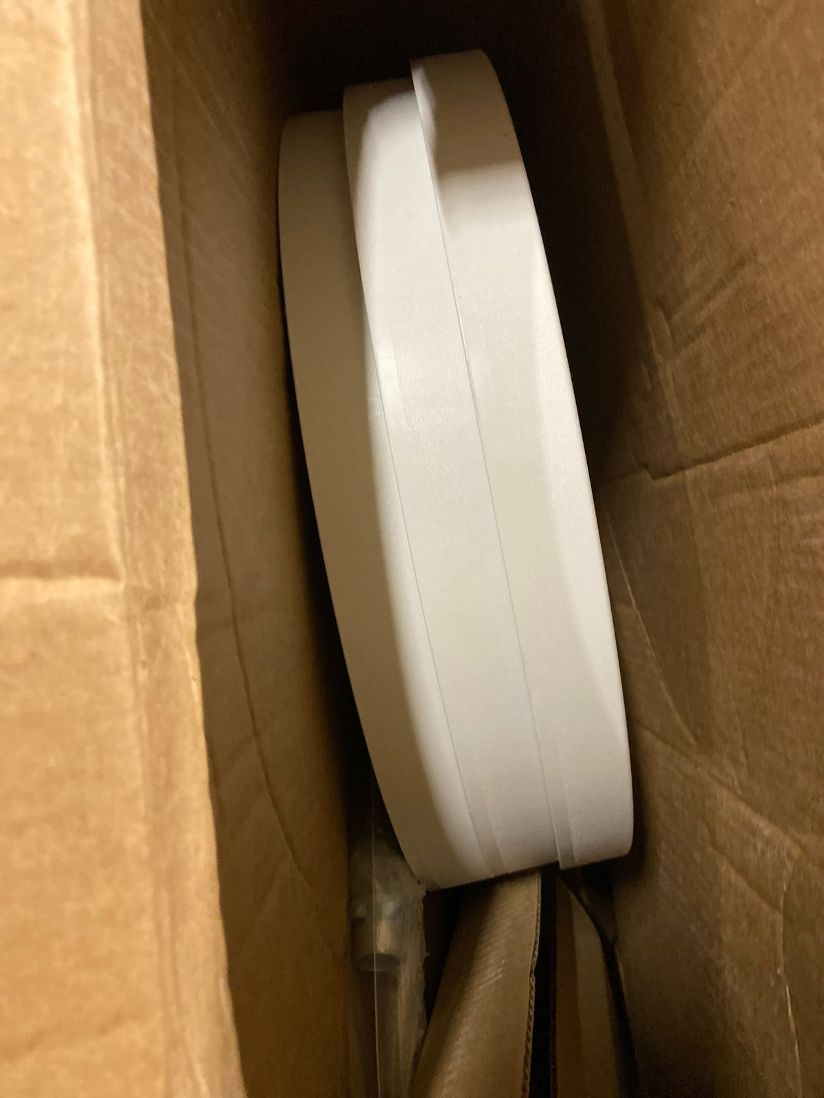 Rev-A-Shelf 6013-18-11-526 Classic Triple 3 Tier 18" Full Circle Lazy Susan with 38-46" Adjustable Pole for Corner Wall Cabinets - White