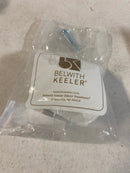 Belwith Keeler Flex Collection Knob 1-1/4 Inch Square Satin Nickel Finish