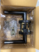 Kwikset 730MIL RDT 11P 6AL RCS Milan Venetian Bronze Round Bed/Bath Reversible Door Handle