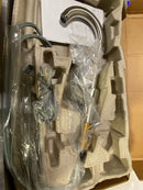 Hansgrohe 04507801 Focus High-Arc Bar Faucet with Quick Clean Aerator - Includes - Steel Optik