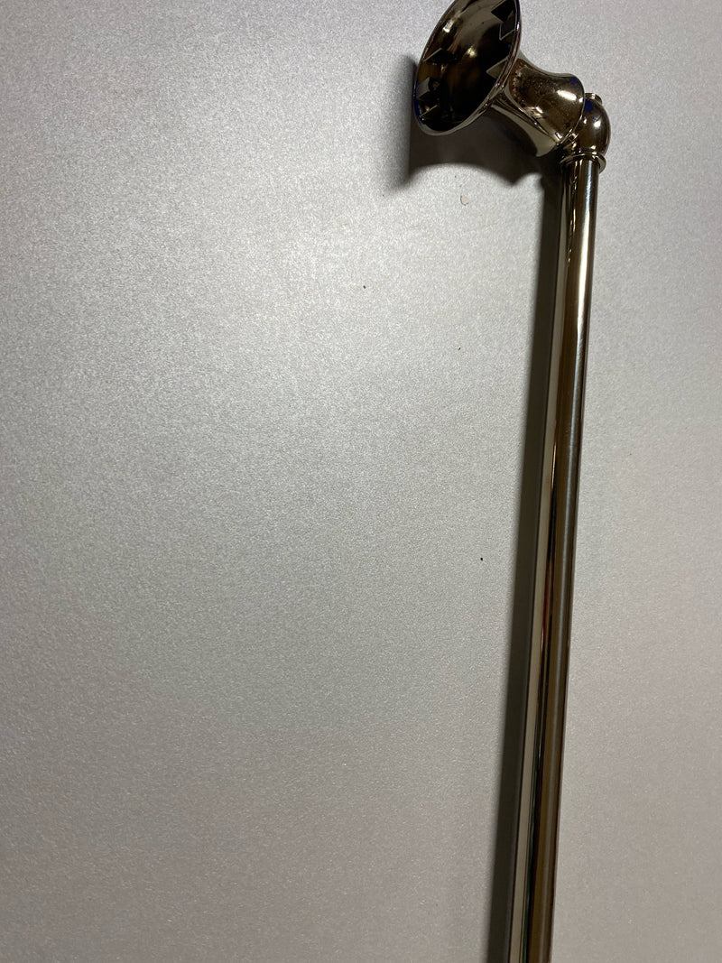 Signature Hardware 948233-24 Beasley 24" Towel Bar - Polished Nickel