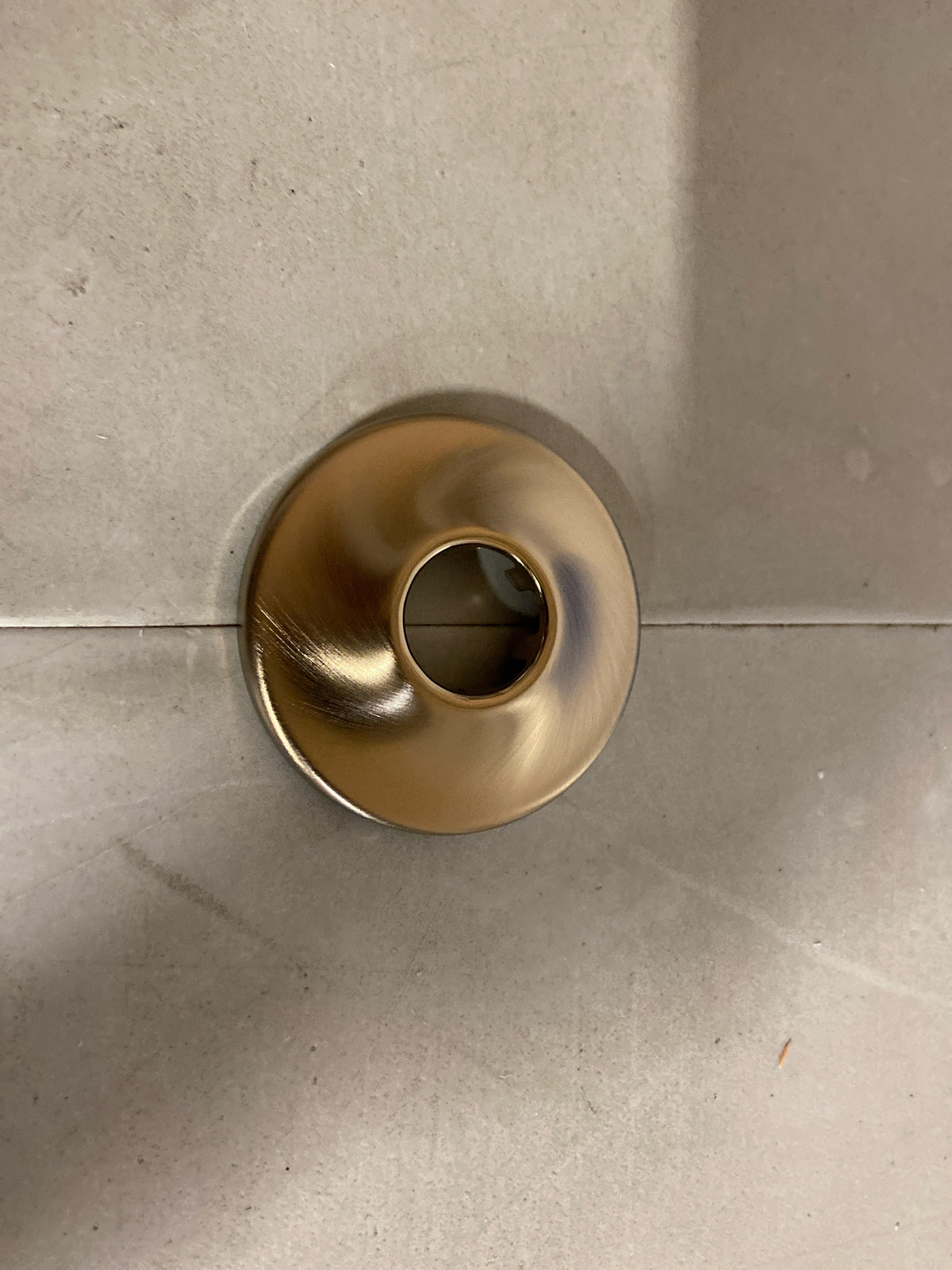 Delta RP6025CZ Round Shower Arm Flange - Champagne Bronze