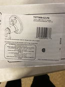 Delta T27T889-CZ-PR Tetra Gold 2-Handle Wall-Mount Valve Trim Kit 3-Setting Int Div in Lumicoat Champagne Bronze (Valve Not Included)