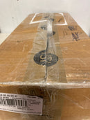 Signature Hardware 441464 Griggs Solid Bronze Full Plate Keyed Entry Single Cylinder Door Handleset with Interior Knob and 2-3/8" Backset