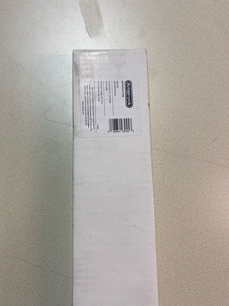 Amerock | Appliance Pull | Oil Rubbed Bronze | 18 inch (457 mm) Center to Center | Westerly | 1 Pack | Drawer Pull | Drawer Handle | Cabinet Hardware