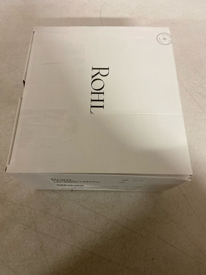 Rohl TAC23W1LM Arcana Three Function Thermostatic Valve Trim Only with Single Cross/Lever Handle, Integrated Diverter, and Volume Control - Less Rough In - Polished Chrome