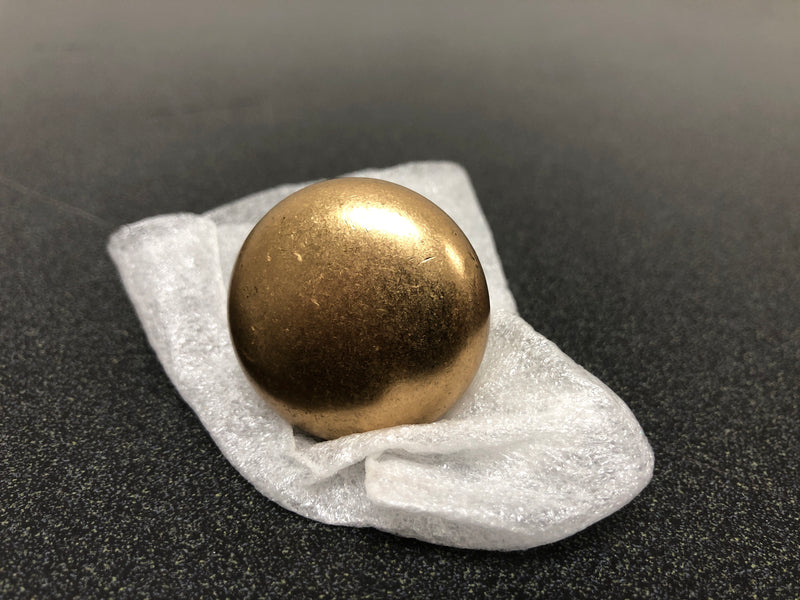 Top Knobs M1556 Rounded 1-3/8 Inch Mushroom Cabinet Knob from the Aspen Collection - Light Bronze