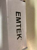 Emtek 94024US19 4" x 4" Ball Bearing 1/4" Radius Corners Mortise Hinge - Pair - Flat Black