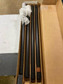 Cafe CXSB4H4PVFB Cafe 4 Piece Refrigeration Handle Kit for Use with Select Cafe French Door Refrigerators - Flat Black