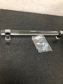 Amerock BP36661C26 Glacio 8 Inch Center to Center Bar Cabinet Pull - Clear / Polished Chrome