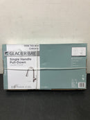 Glacier bay HDQFP1B4216CP Clare Single Handle Pull Down Laundry Utility Faucet in Chrome
