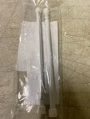 Emoh HSPT03-07-1 1/3" Dia Adjustable 7" to 12" Spring Tension Rod in White (Set of 2)