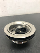 Signature Hardware 446627 3-1/2" Basket Strainer for Sinks up to 7/8" Thick - Stainless Steel