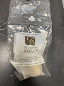 Belwith-Keeler B077038MB-BGB Firenze Collection Knob, 1-1/4 Inch Diameter, Black Marble with Brushed Golden Brass