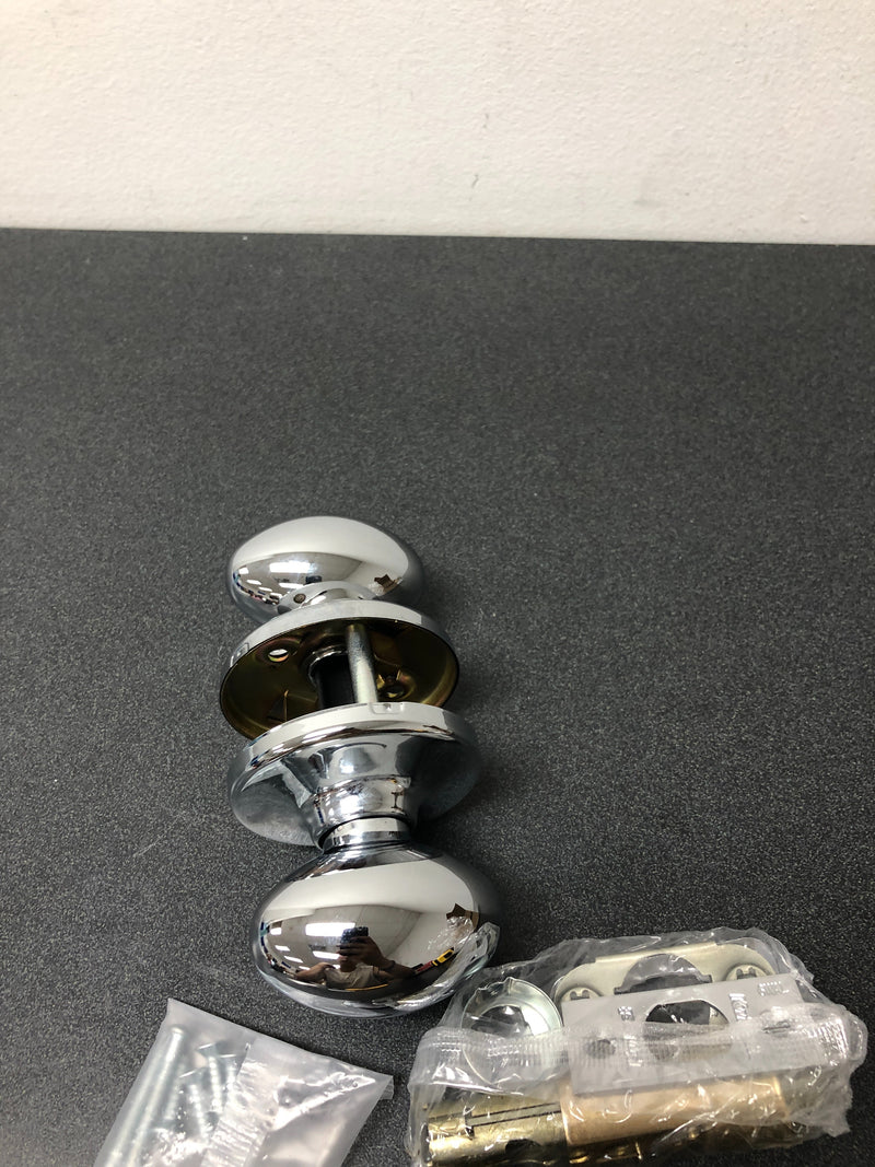 Aliso knob passage in bright chrome