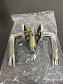 Emtek 510TRTUS26 Triton Brass Modern Passage Leverset - Polished Chrome