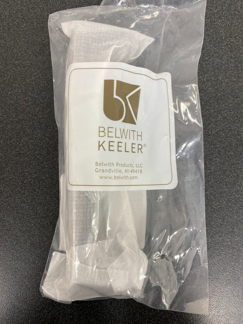 Belwith Keeler B076620WN-MB Fuse 5-1/16 Inch Center to Center Handle Cabinet Pull - Matte Black With Walnut