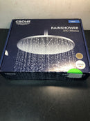 Grohe 26569GN0 Rainshower Mono 1.75 GPM Single Function Shower Head with DreamSpray, SpeedClean, and EcoJoy Technology - Brushed Cool Sunrise
