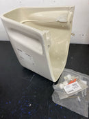 Duravit 08571700002 D-Code Ceramic Siphon Cover - White