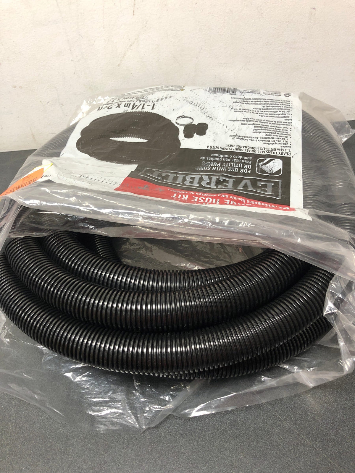 Everbilt EBHK24 1-1/4 in. x 24 ft. Sump Pump Discharge Hose Kit