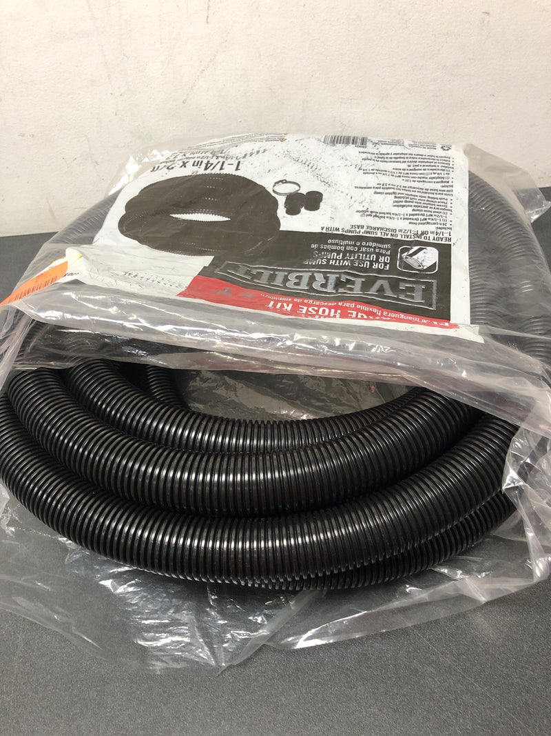 Everbilt EBHK24 1-1/4 in. x 24 ft. Sump Pump Discharge Hose Kit