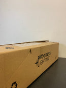 Progress Lighting P2160-09 Replay 4 Light 31" Wide Bathroom Vanity Light with Etched Glass Shades - Brushed Nickel