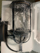 Westinghouse 6339300 Grandview One-Light Outdoor Wall Fixture, Oil Rubbed Bronze Finish with Highlights and Clear Seeded Glass, Black