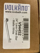 ICO Bath V94452 Lava 24" Grab Bar - Matte White