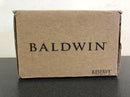 Baldwin Baldwin Reserve Venetian Bronze Single Cylinder Contemporary Square Deadbolt with 6AL Latch Dual Strike