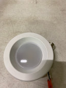 Nora Lighting NOXAC-43130WW-HL 4 in. 1000 Lumen 15 watt 3000K AC Onyx LED Retrofit Reflector White