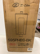 Z-Lite 595PHBS-BK Sheridan Outdoor Post, 1-Light 100 Watts, Black