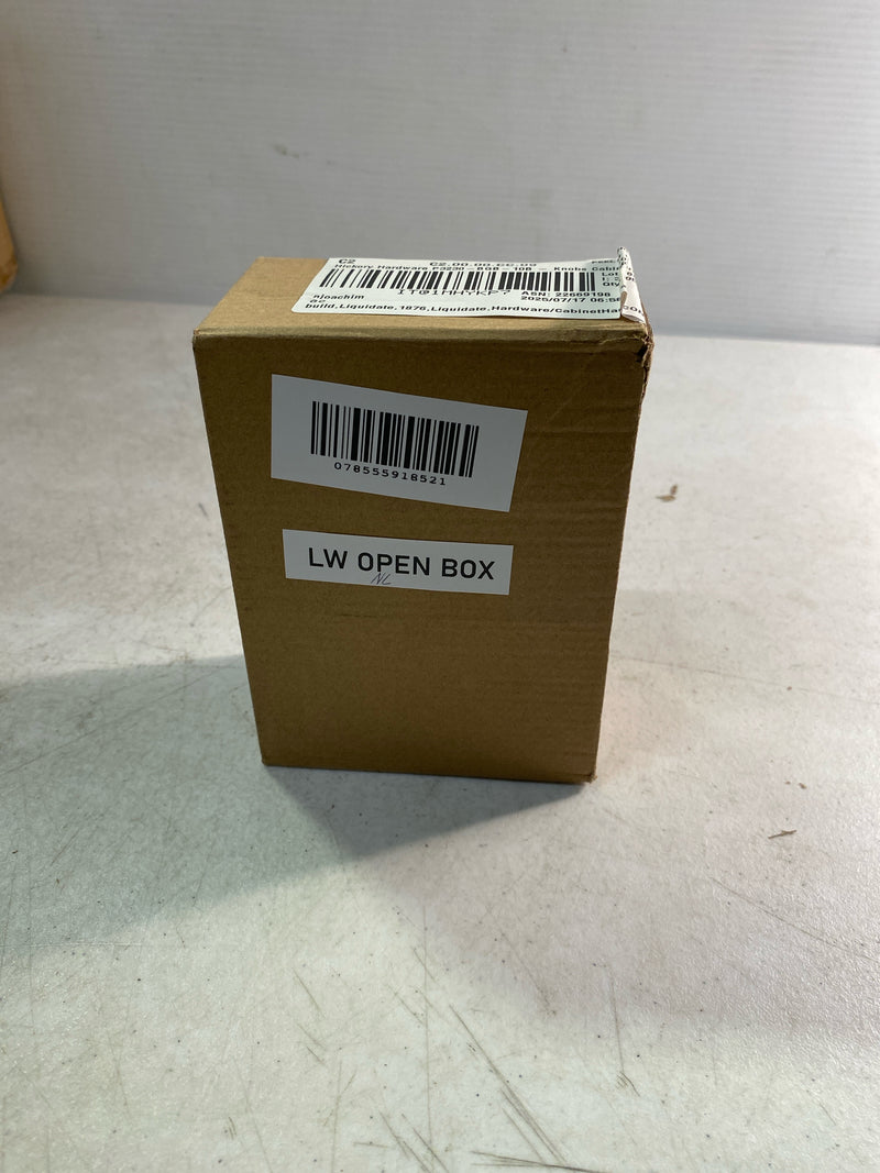 Hickory Hardware P3230-CH-10B Bridges Collection Home Improvement Cabinet Hardware Knobs - Kitchen Cabinet Knob for Cupboard Drawer Pulls & Dresser Knobs Chrome Finish 1-3/16 Inch Square - 10 Pack