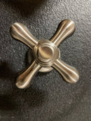 Kingston Brass KBH363.AX Metal Cross Handle for KB3631 - Brushed Nickel