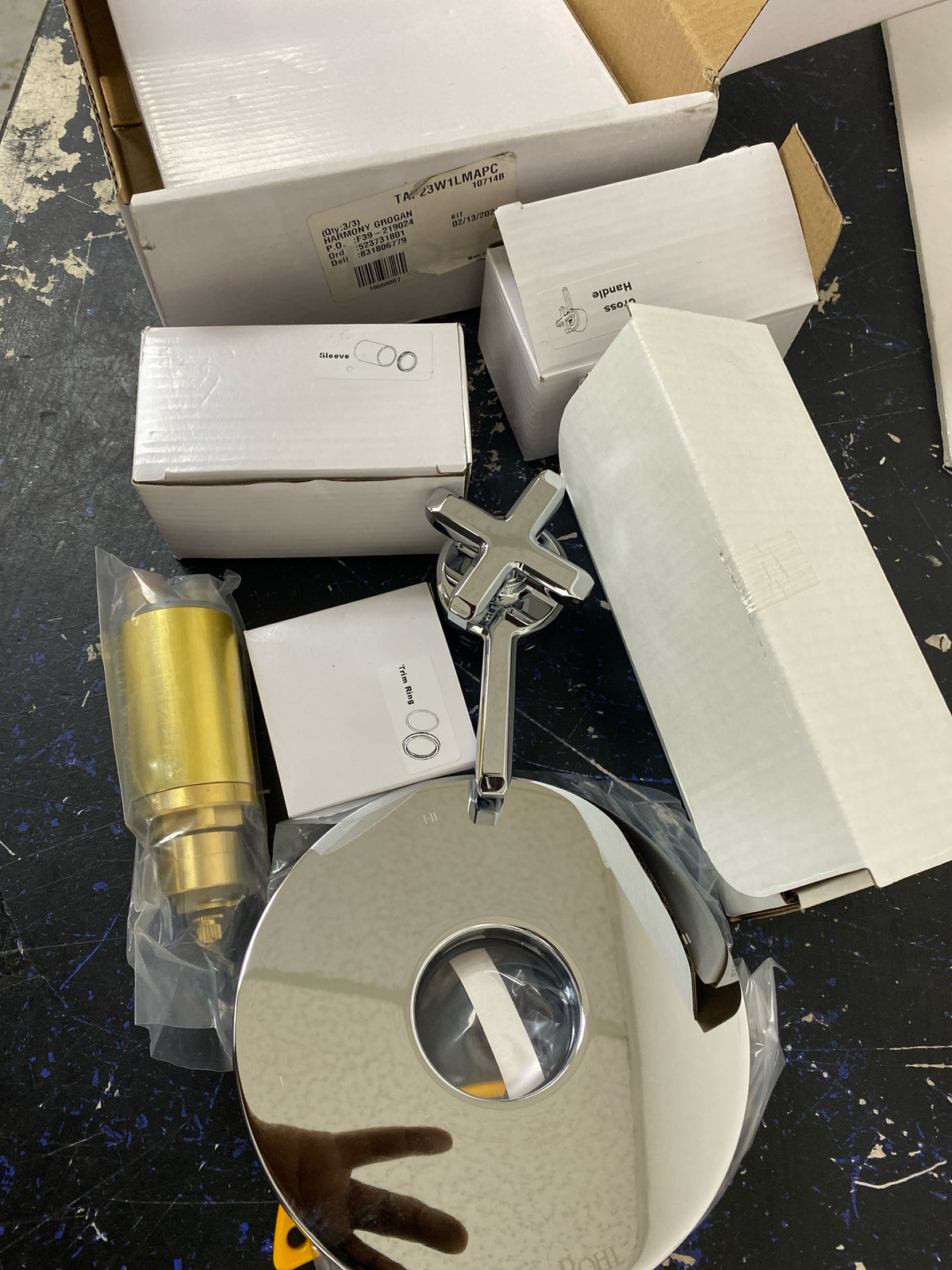Rohl: TAP23W1LMAPC-W - Apothecary 1/2" Therm & Pressure Balance Trim With 3 Functions Without Cartridge