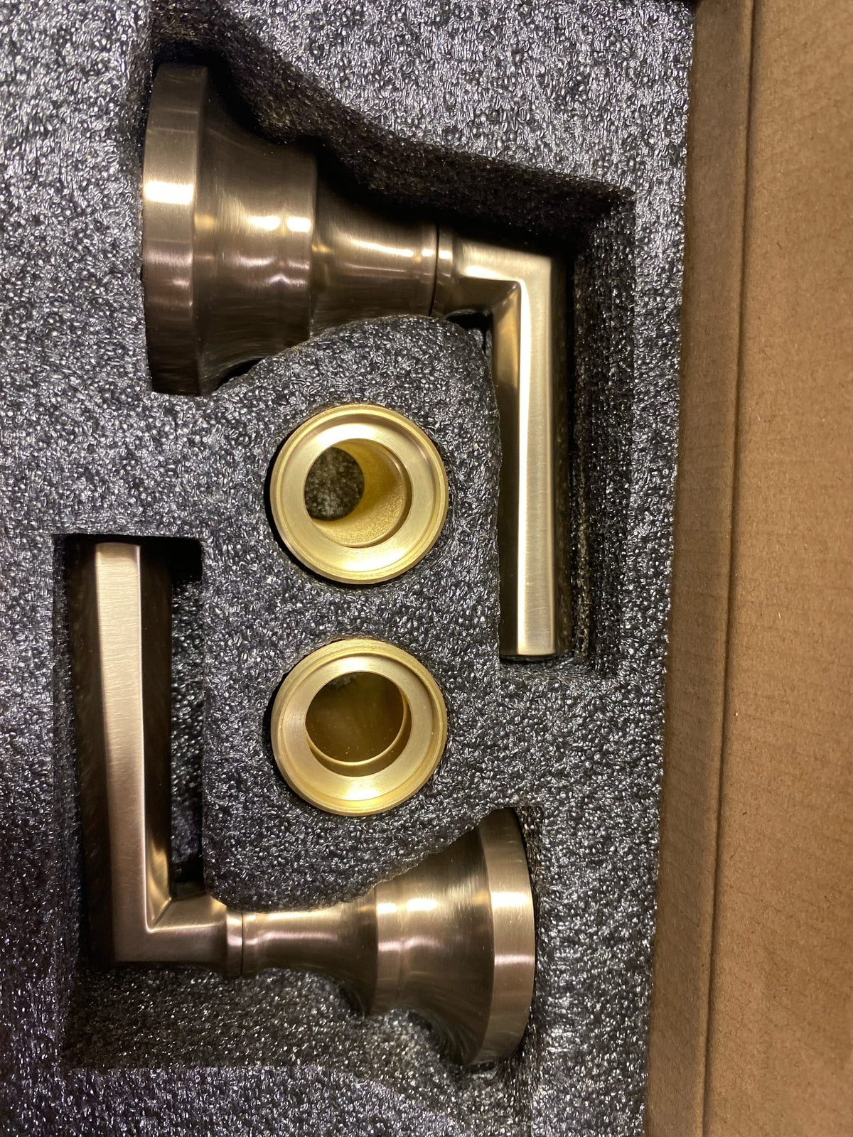 Brizo HL70465-GL Beauclere Lever Handles for Wall Mounted Tub Filler - Luxe Gold