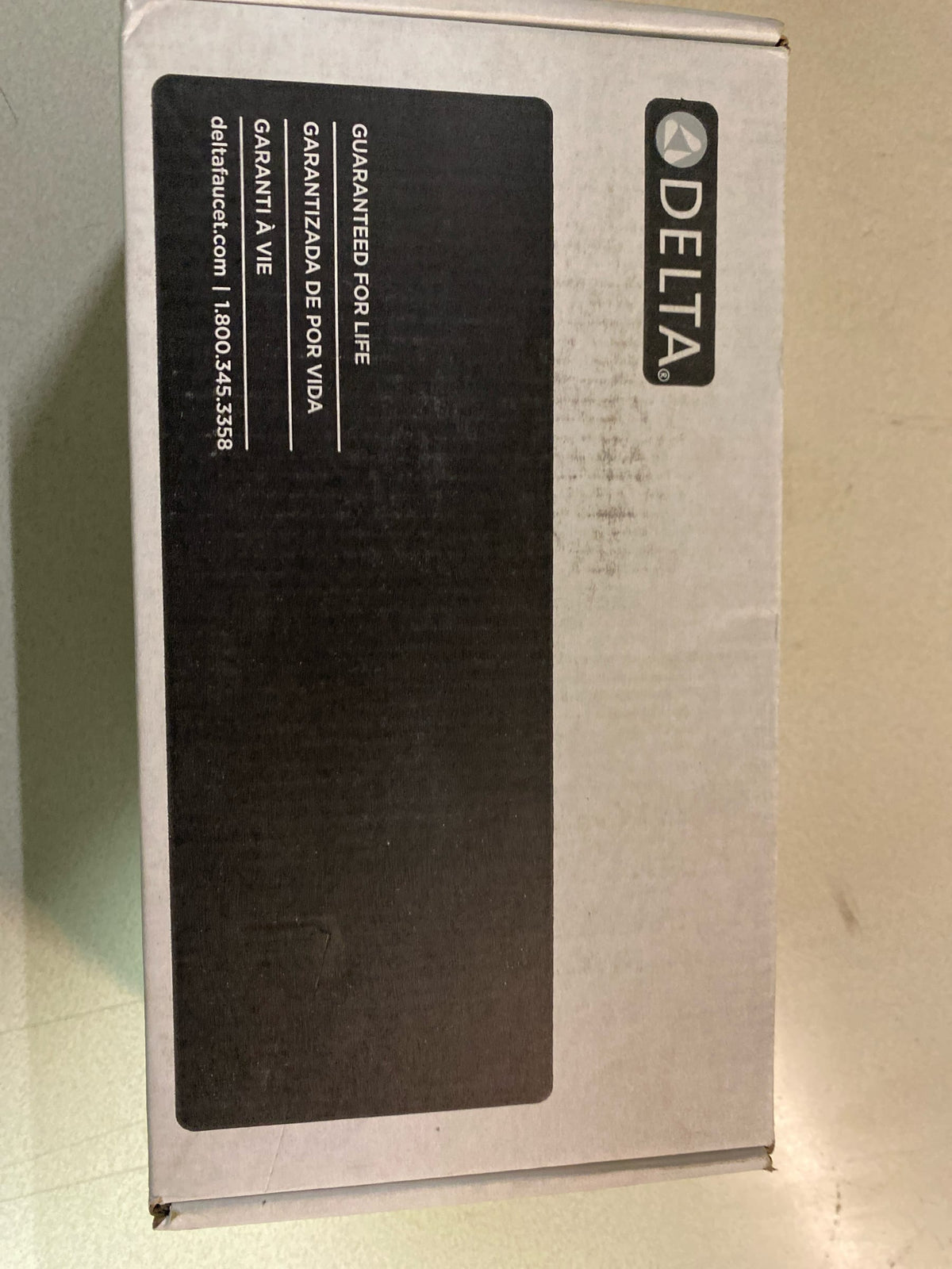 Delta H557SS Trinsic Bathroom Faucet Wall Mounted Lever Handles - Brilliance Stainless